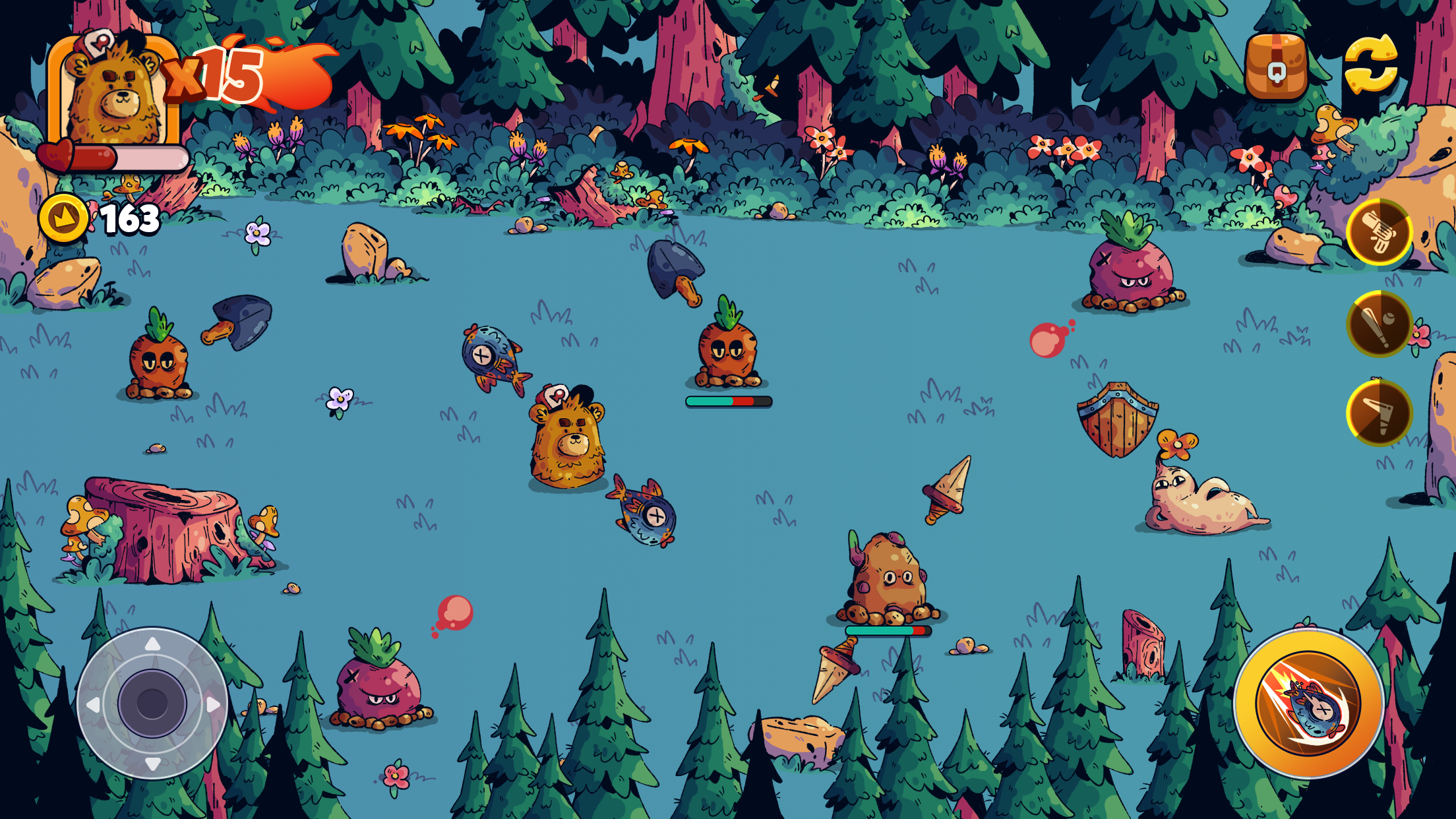 Скриншот игры The Beary Adventure