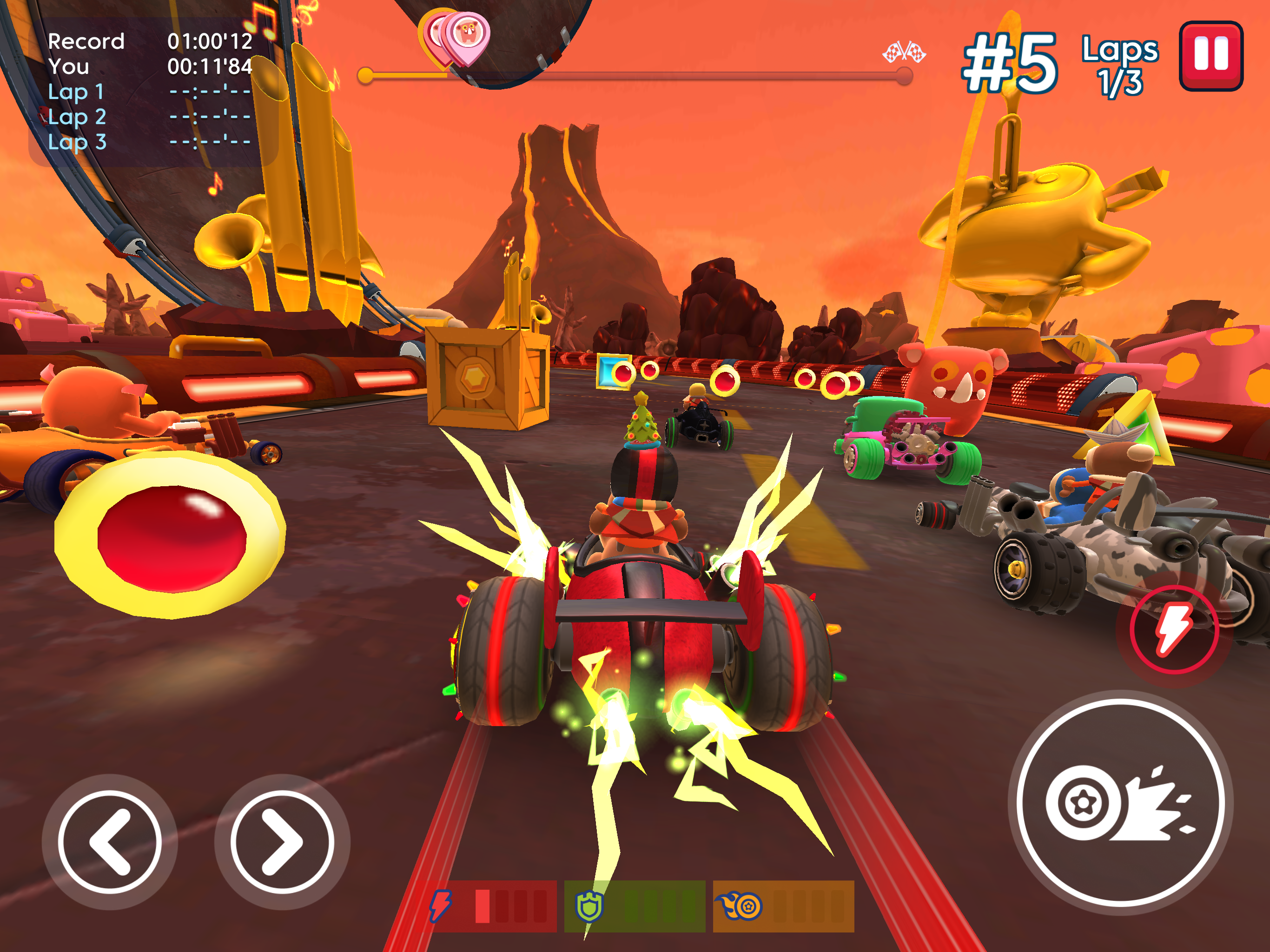 スターリットオンウィール: スーパーカート ゲームのスクリーンショット