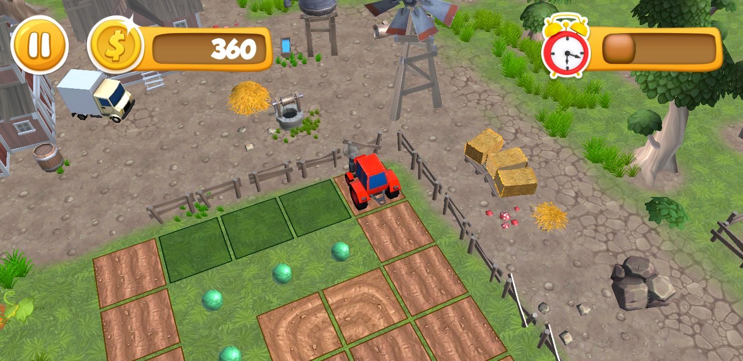 Скриншот игры Farming Puzzle Game