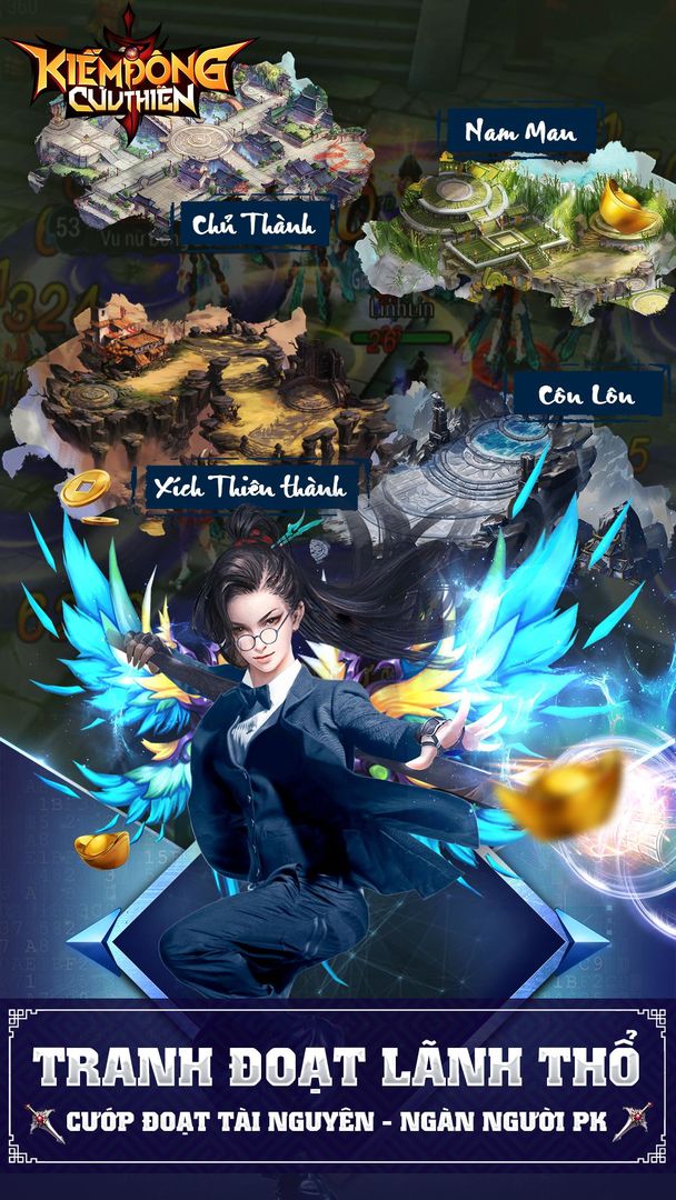 Kiếm Động Cửu Thiên – Độc Bá Võ Lâm screenshot game