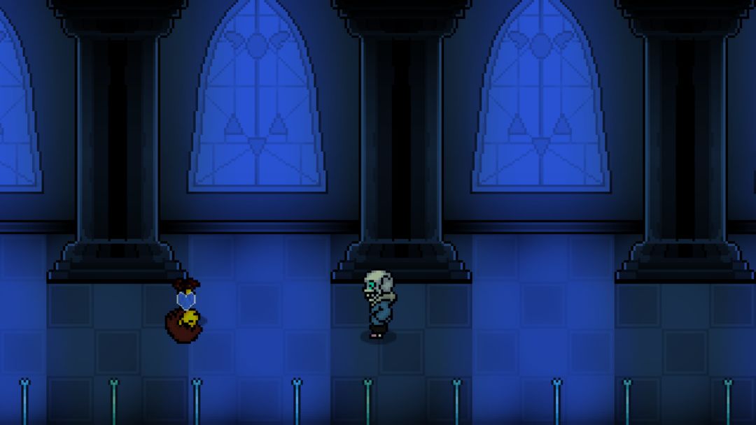 Screenshot of Bonetale Fangame