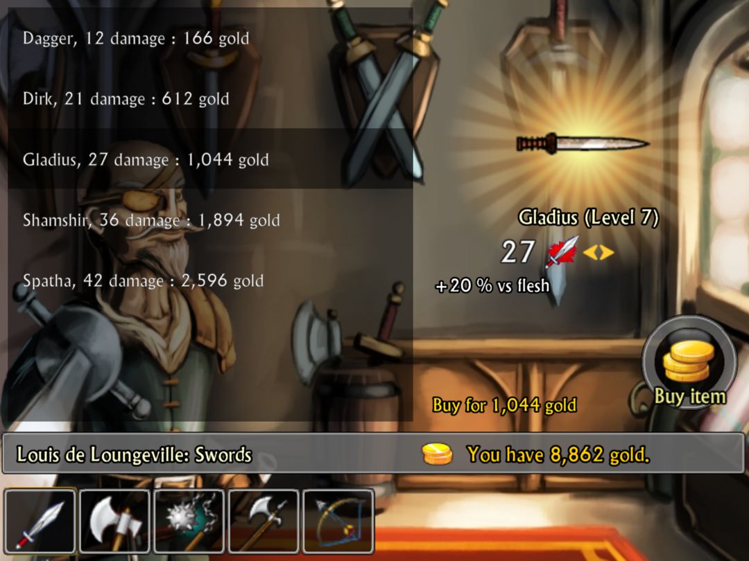 Swords and Sandals 2 Redux screenshot game