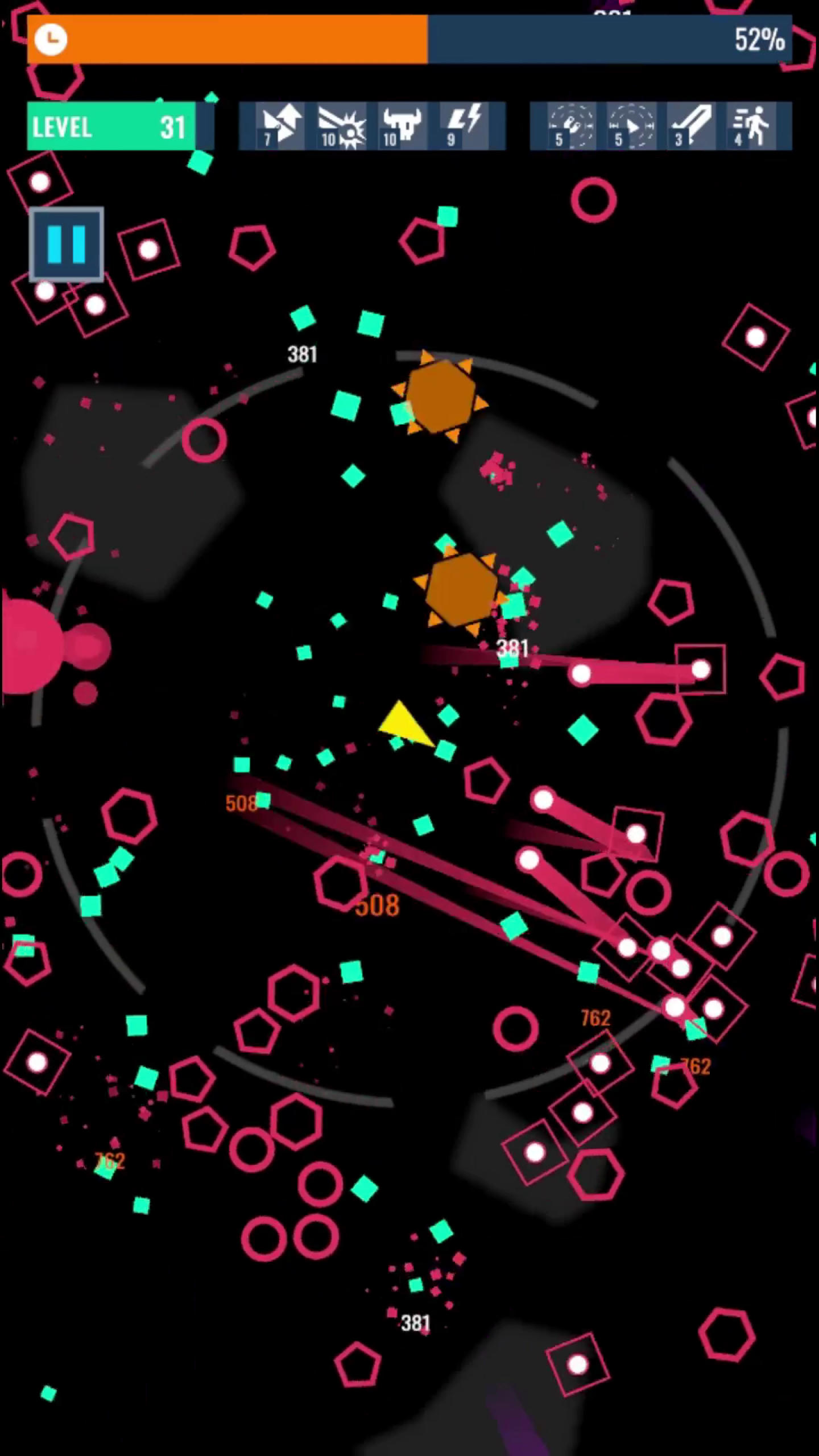 Geometry Survivor Game Screenshot