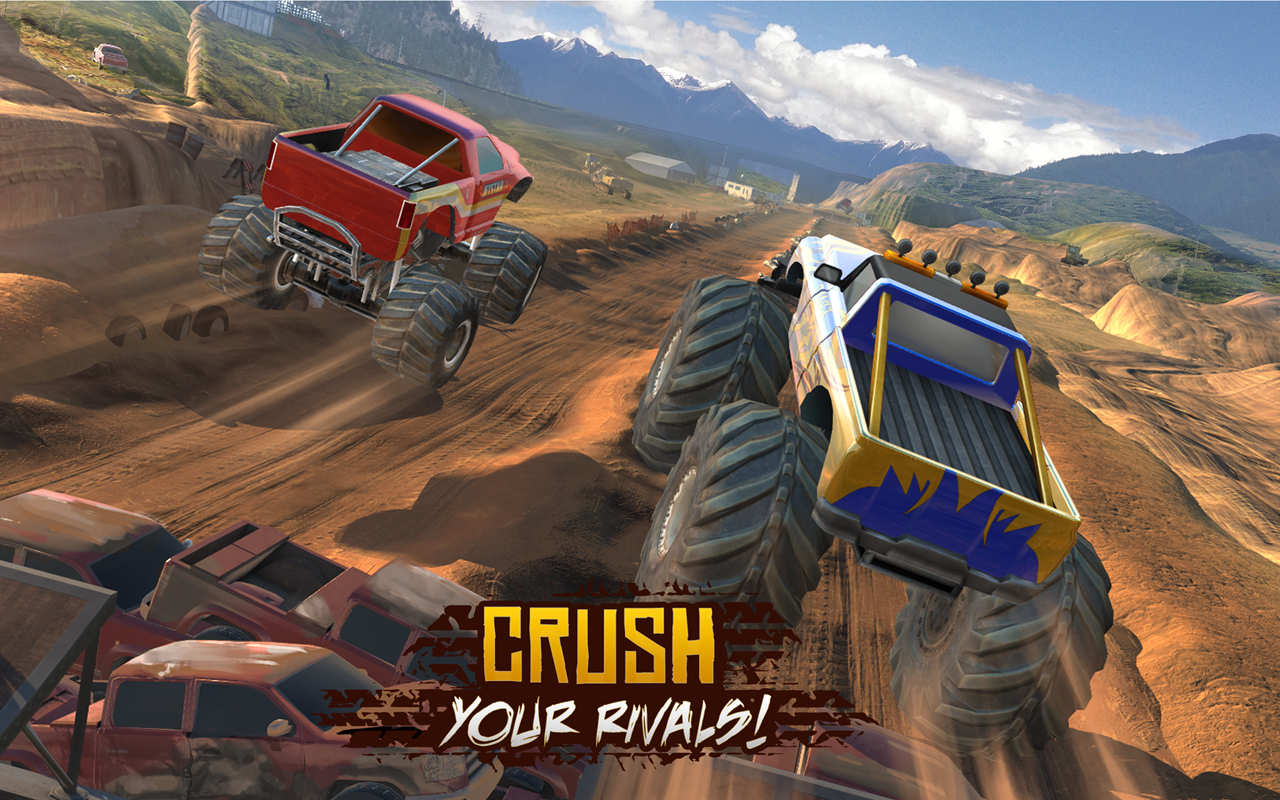 Racing Xtreme 2: Monster Truck Game Screenshot