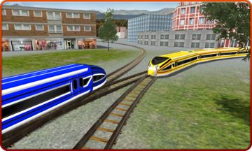 Скриншот игры Impossible Bullet Train Drive : Subway On Rails 3D