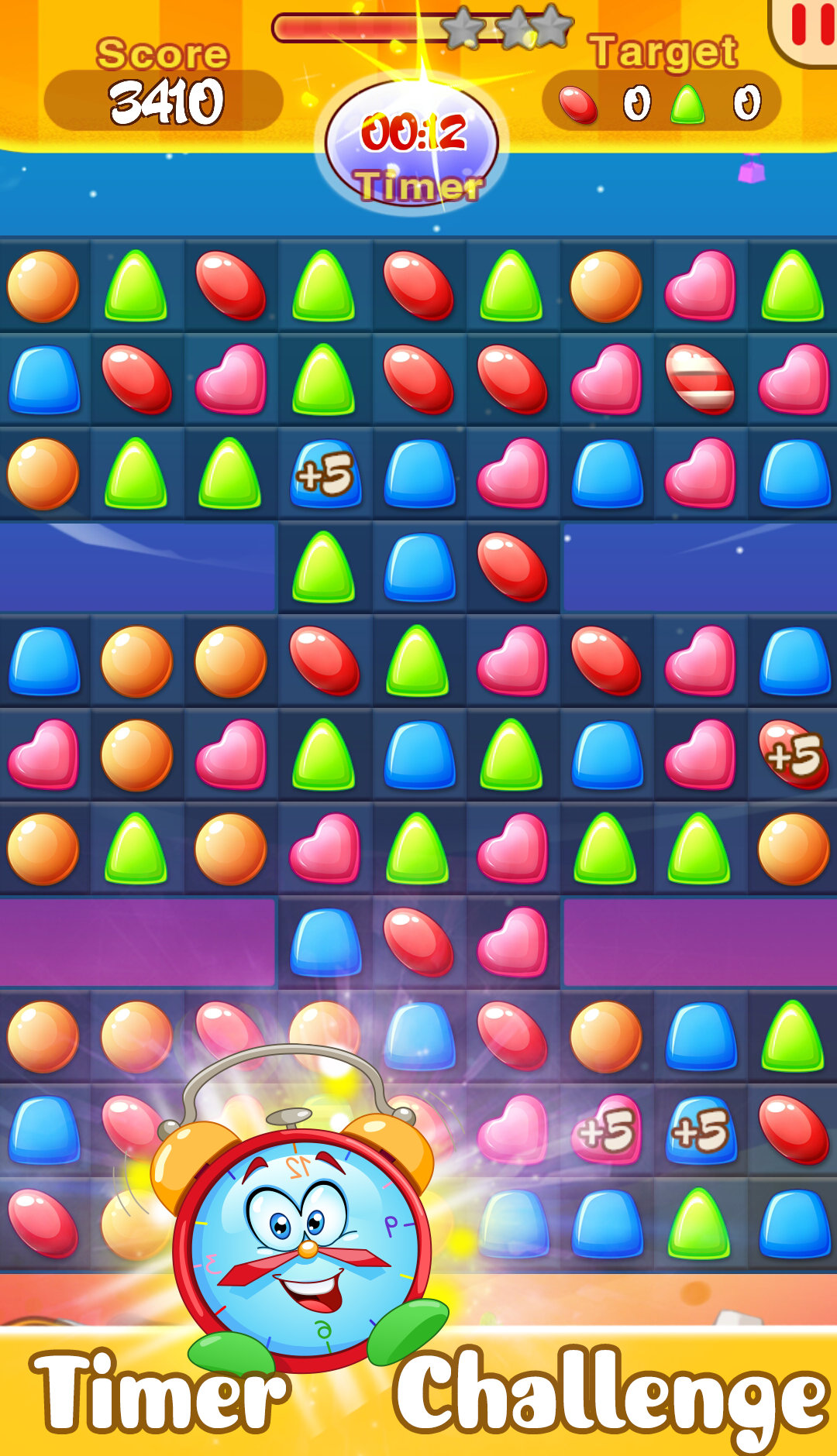 Candy Crunch ゲームのスクリーンショット
