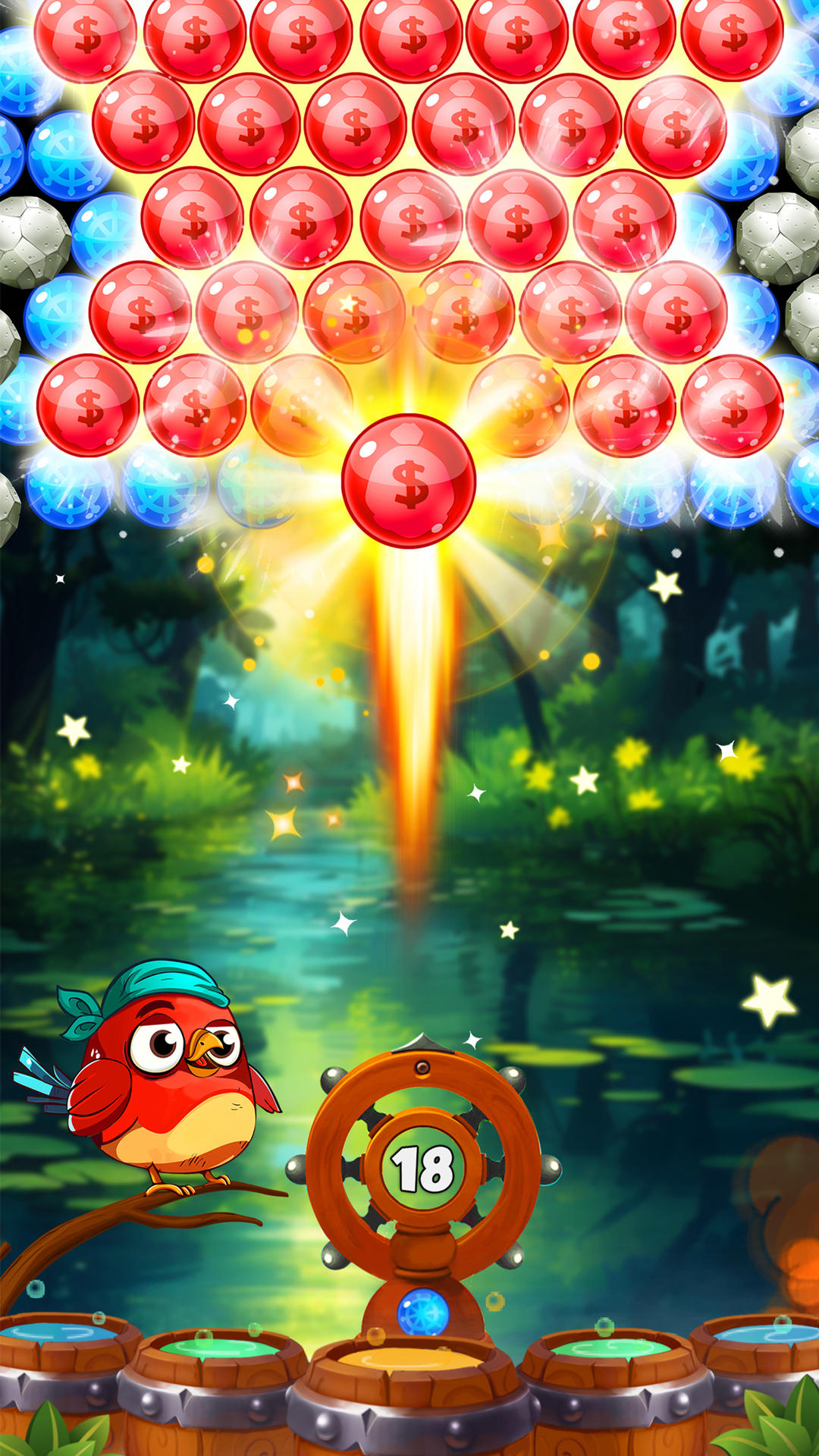 Bubble Shooter Island Quest Game Screenshot