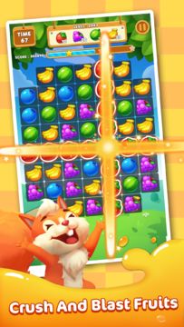 Fruit Splash ゲームのスクリーンショット
