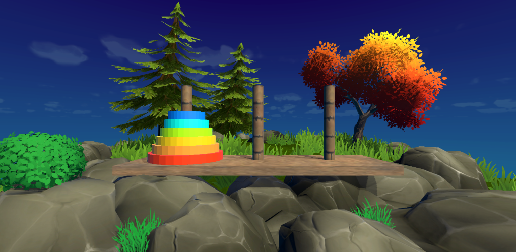 Peaceful Hanoi Game Screenshot