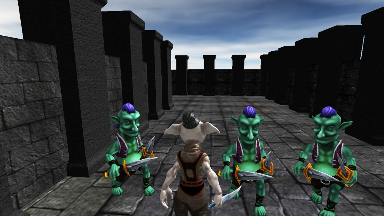 Maze Warrior Game Screenshot