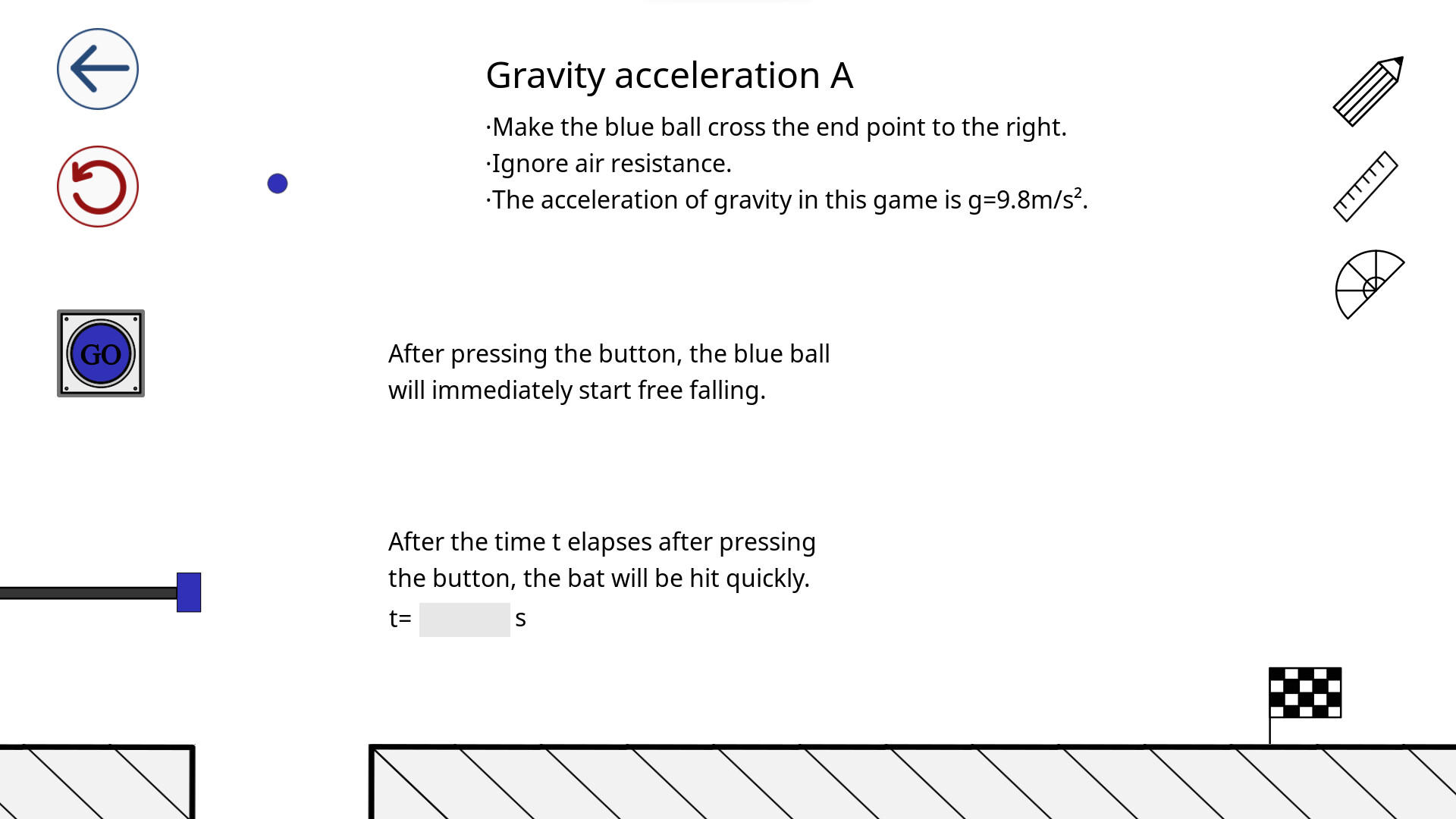 Force and Motion Game Screenshot