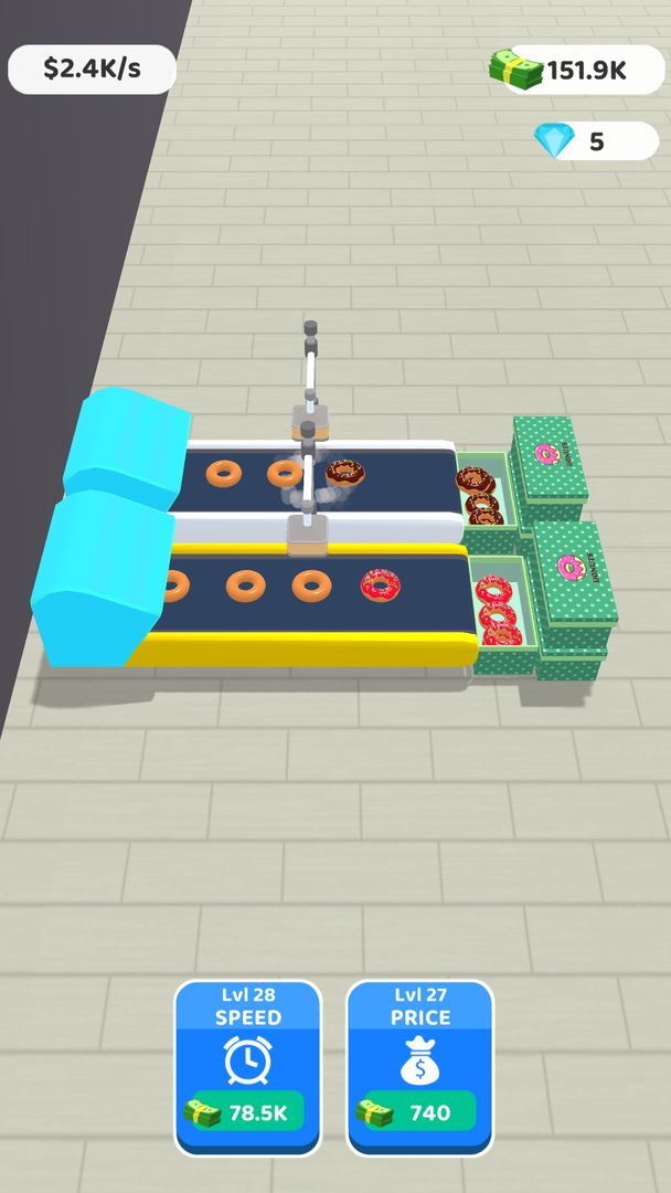 Donut Factory 3D遊戲截圖