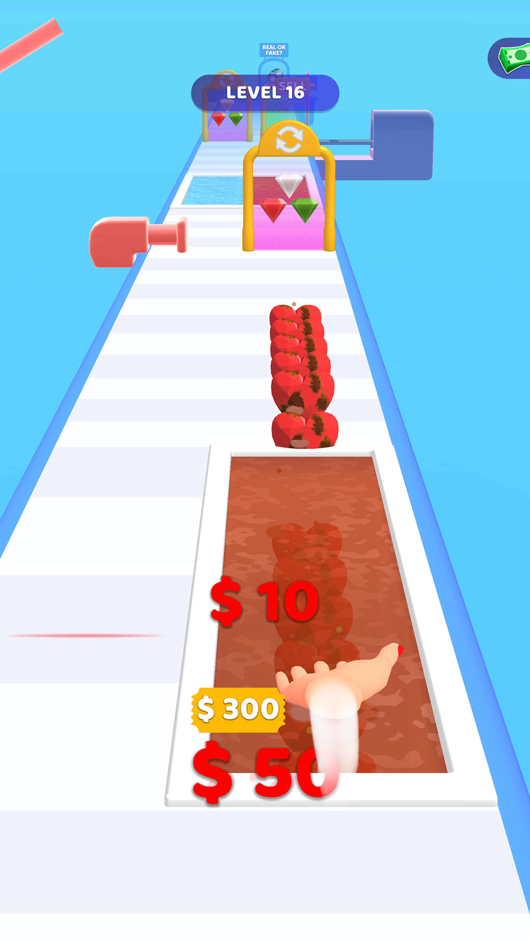 Gem Stack Game Screenshot
