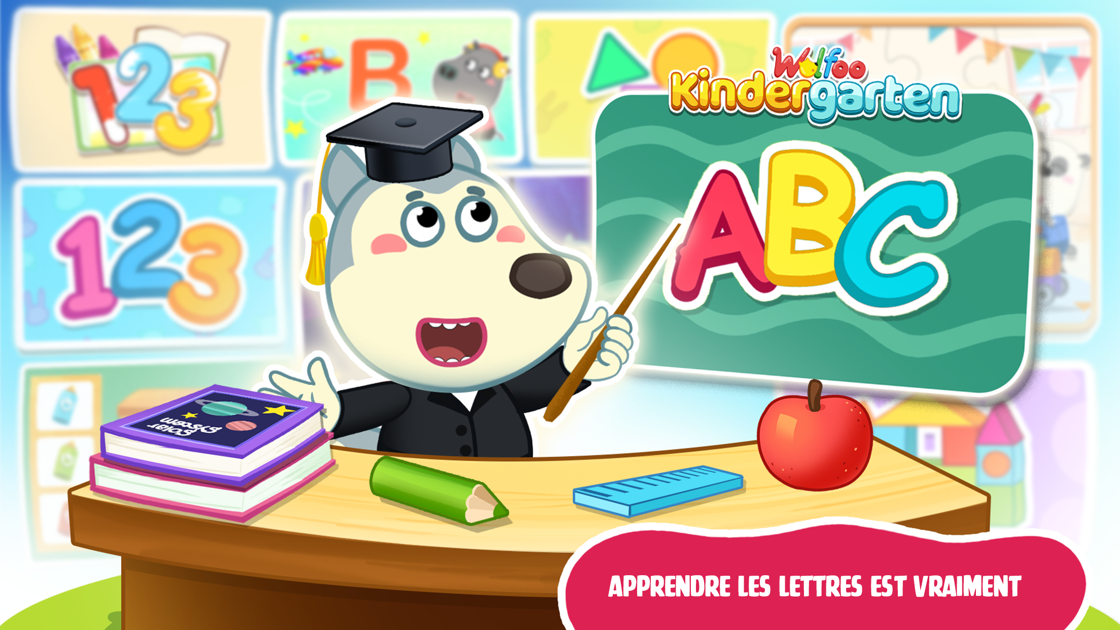 Screenshot 1 of Wolfoo Maternelle, Préscolaire 2.1.3
