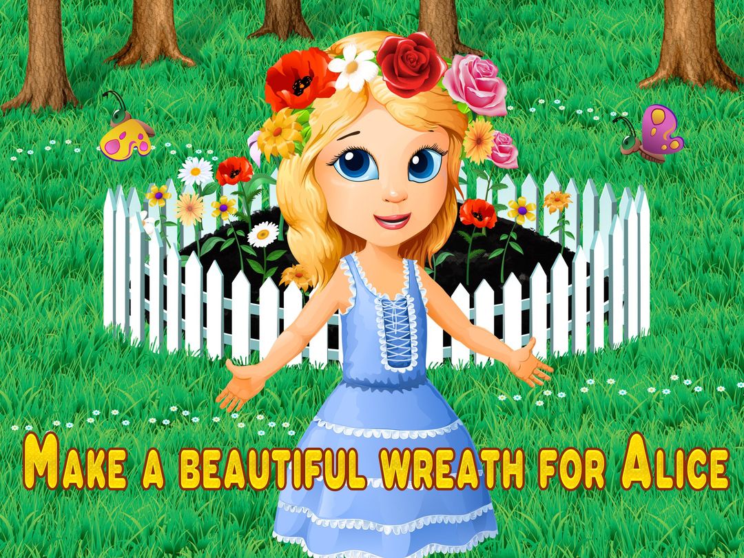 Pretty Alice in Backyard 게임 스크린 샷