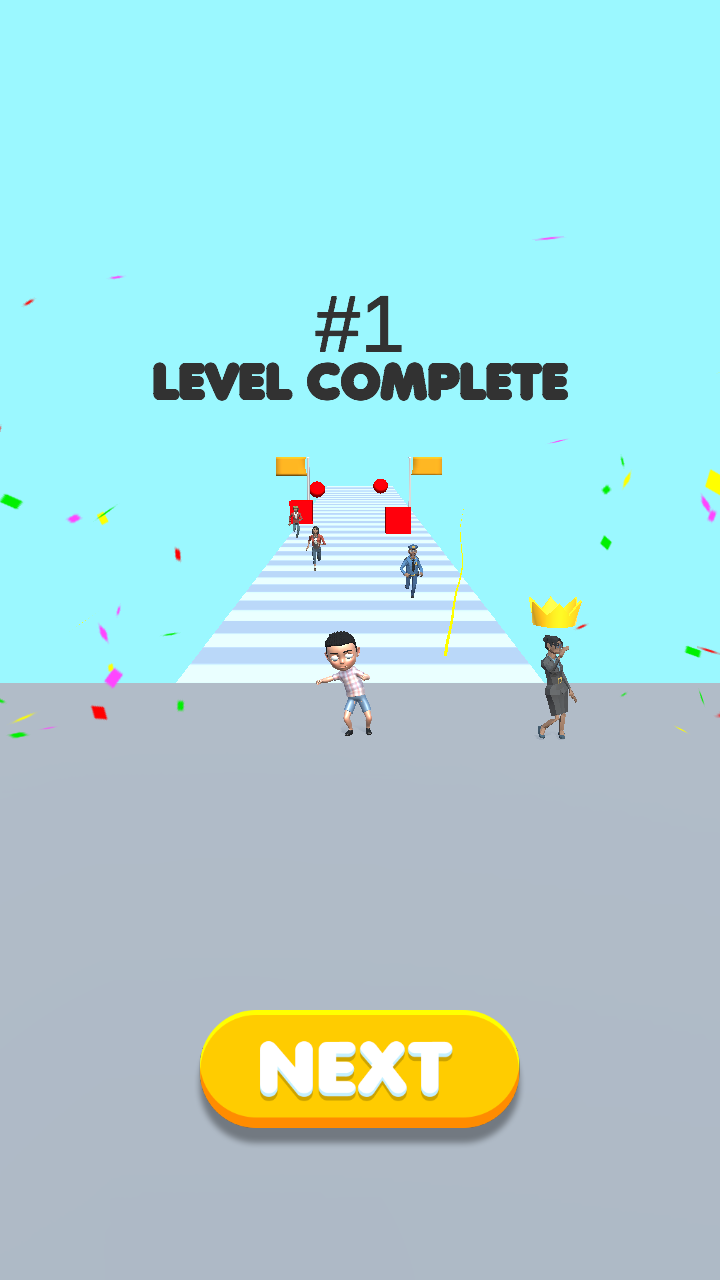 Touch The Wall - Running game ภาพหน้าจอเกม