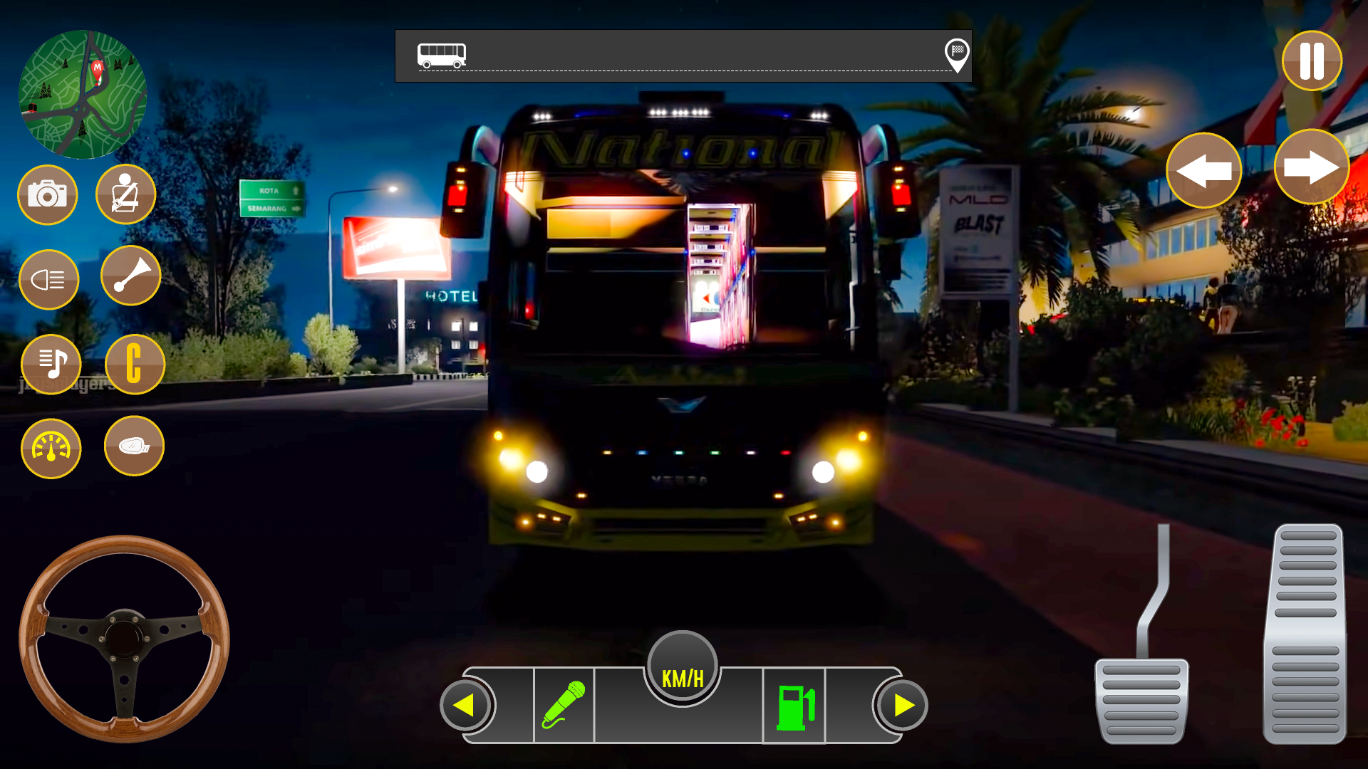 Screenshot 7 of Coach Driving School Bus Games 