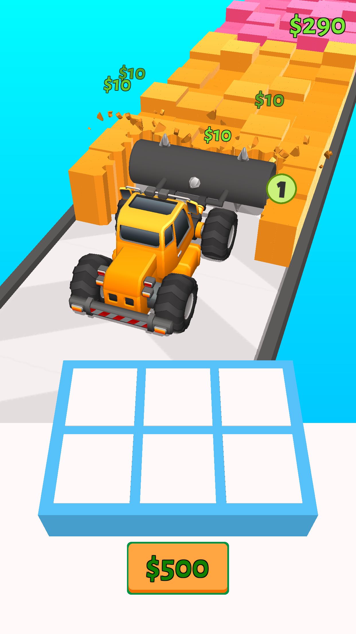 Merge Miner 3D Game Screenshot