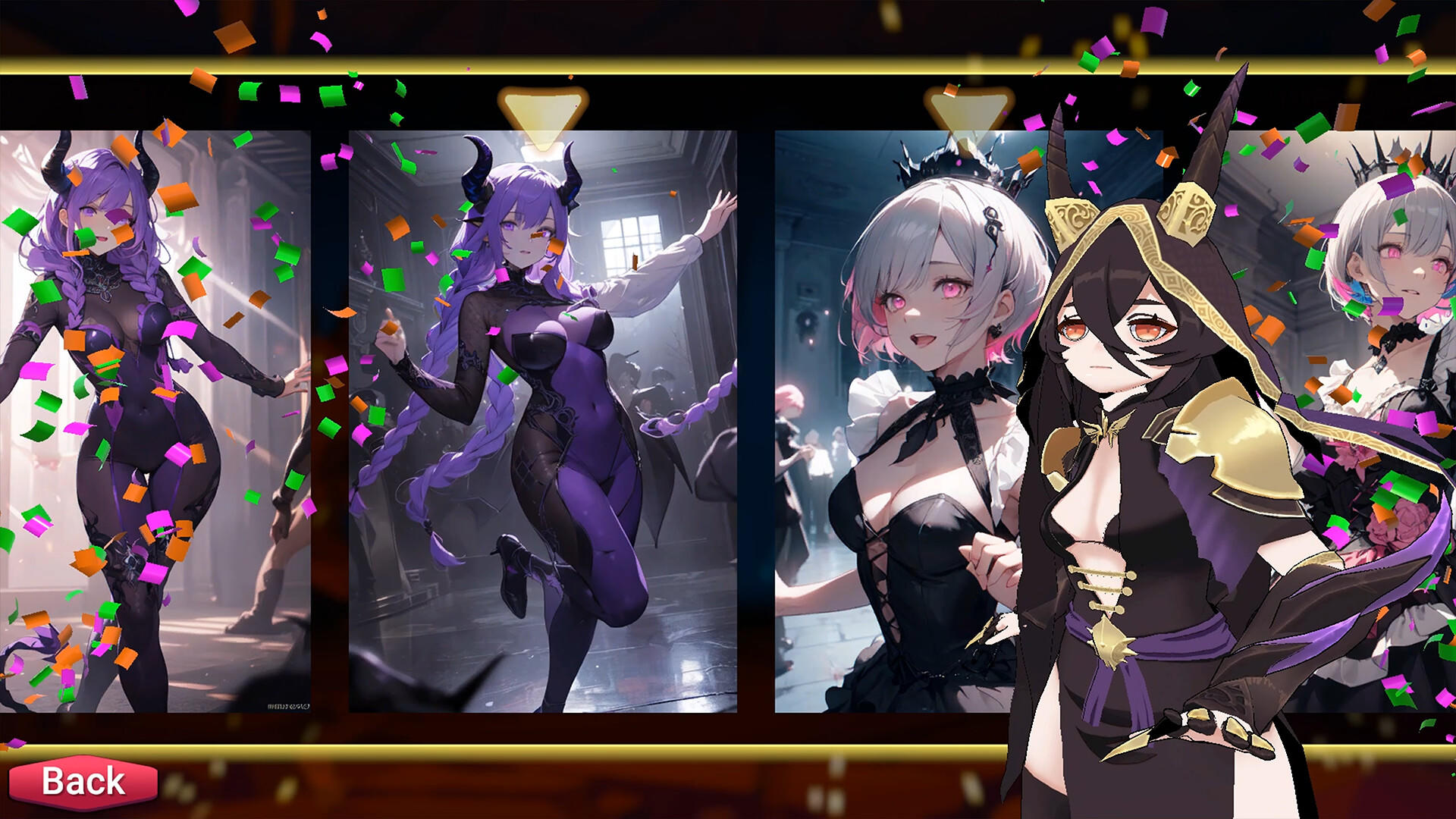 Anime Dance-Off - Ghost Party Game Screenshot