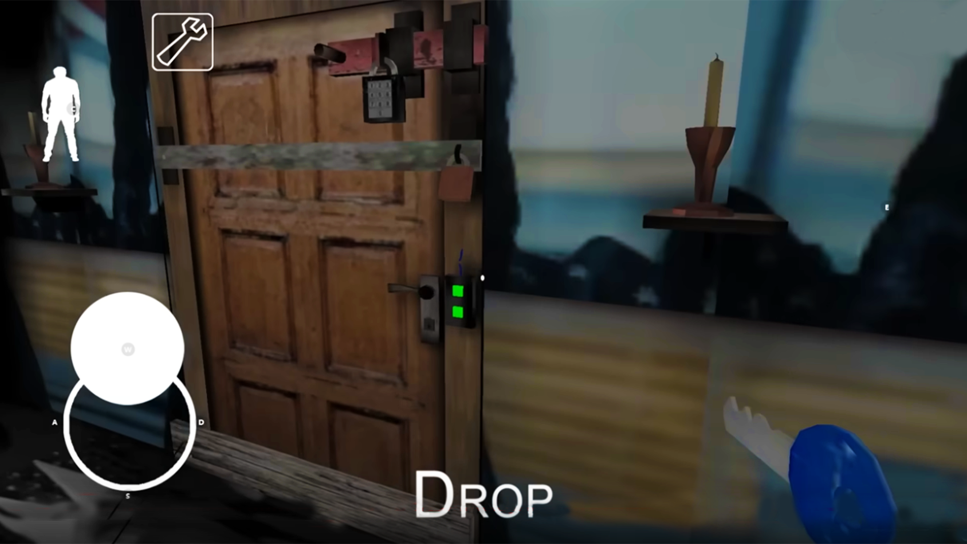 Screenshot of Wednesday Horror Game