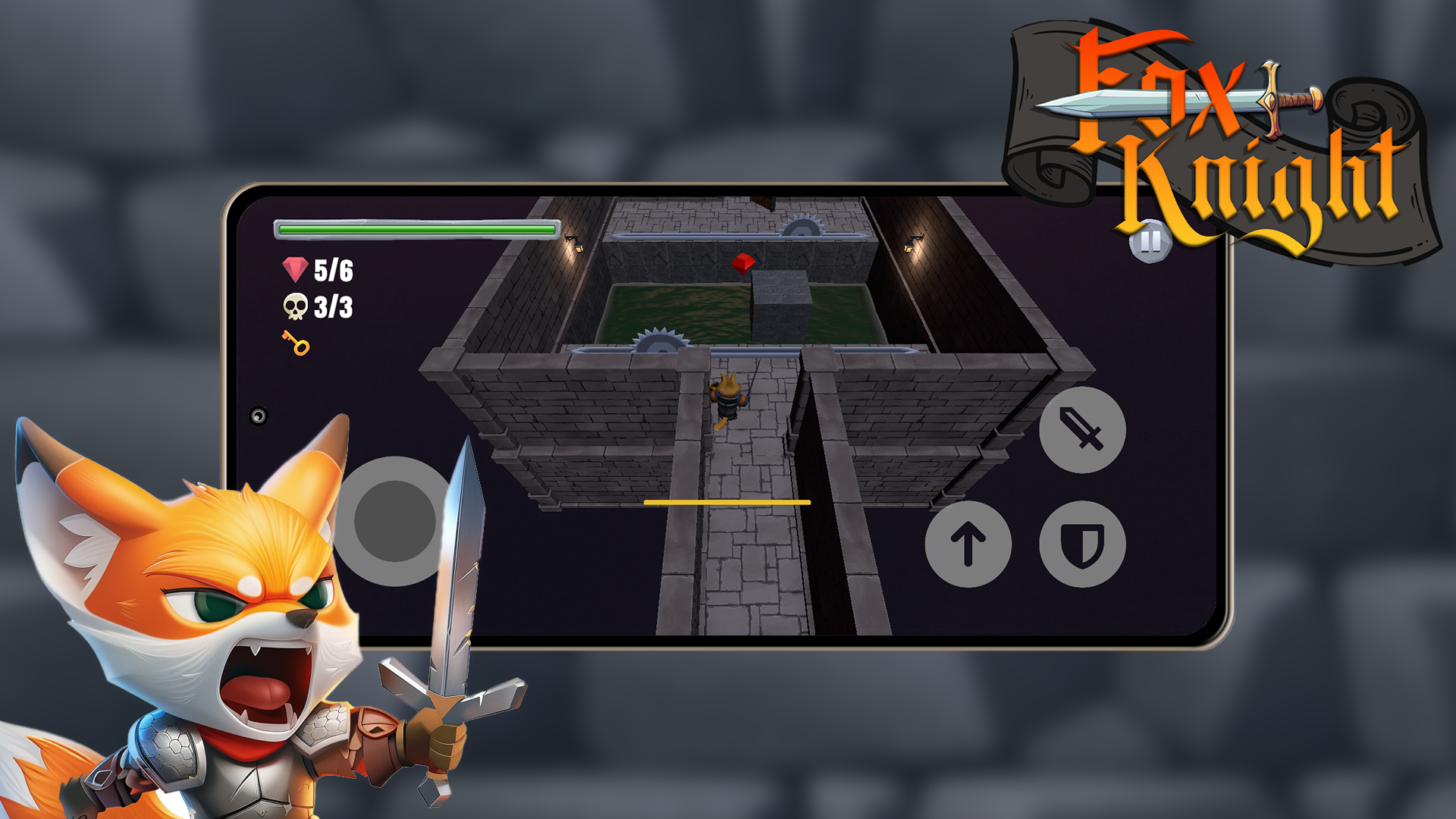 Fox Knight Game Screenshot