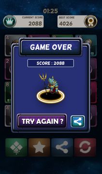 2048 Raising Sperms Game Screenshot