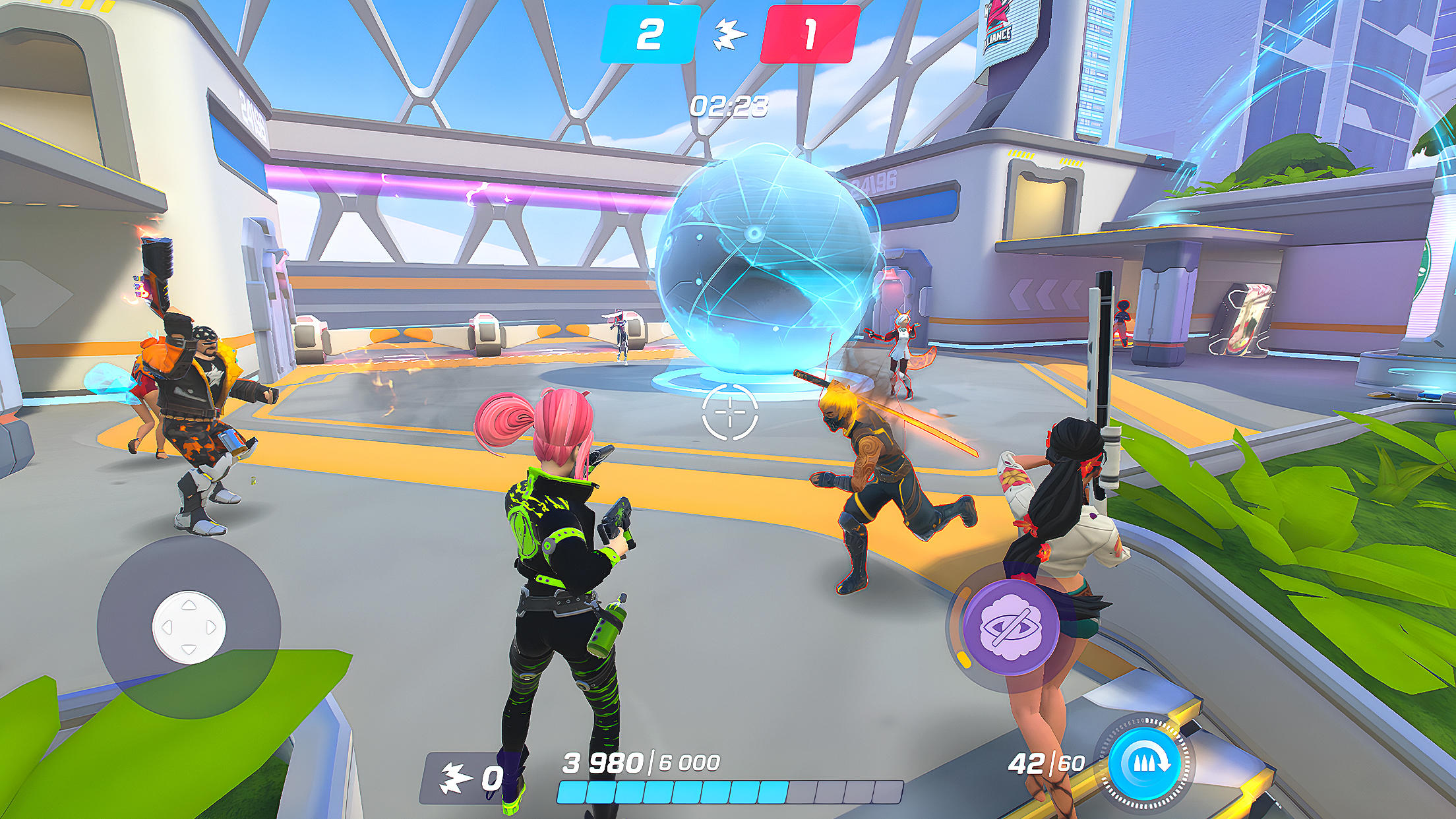 Protectors: Shooter Legends Game Screenshot