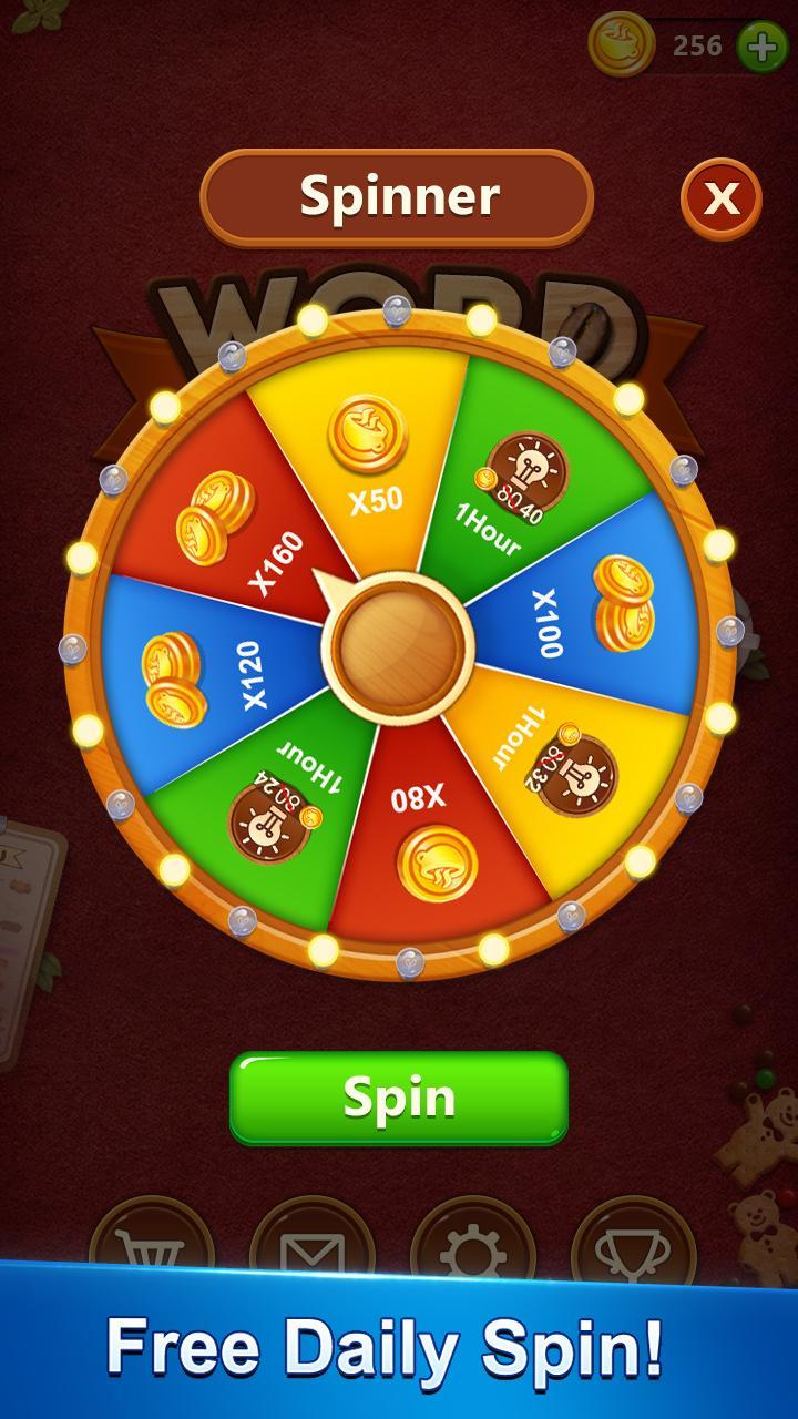 Word Cafe - A Crossword Puzzle Game Screenshot