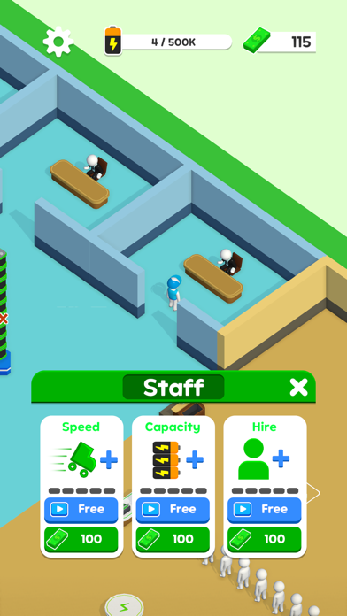 Hundred Days Idle Tyccon Game Screenshot