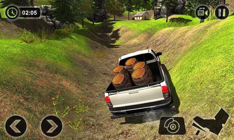 Offroad Hilux Pickup Truck Dri Game Screenshot