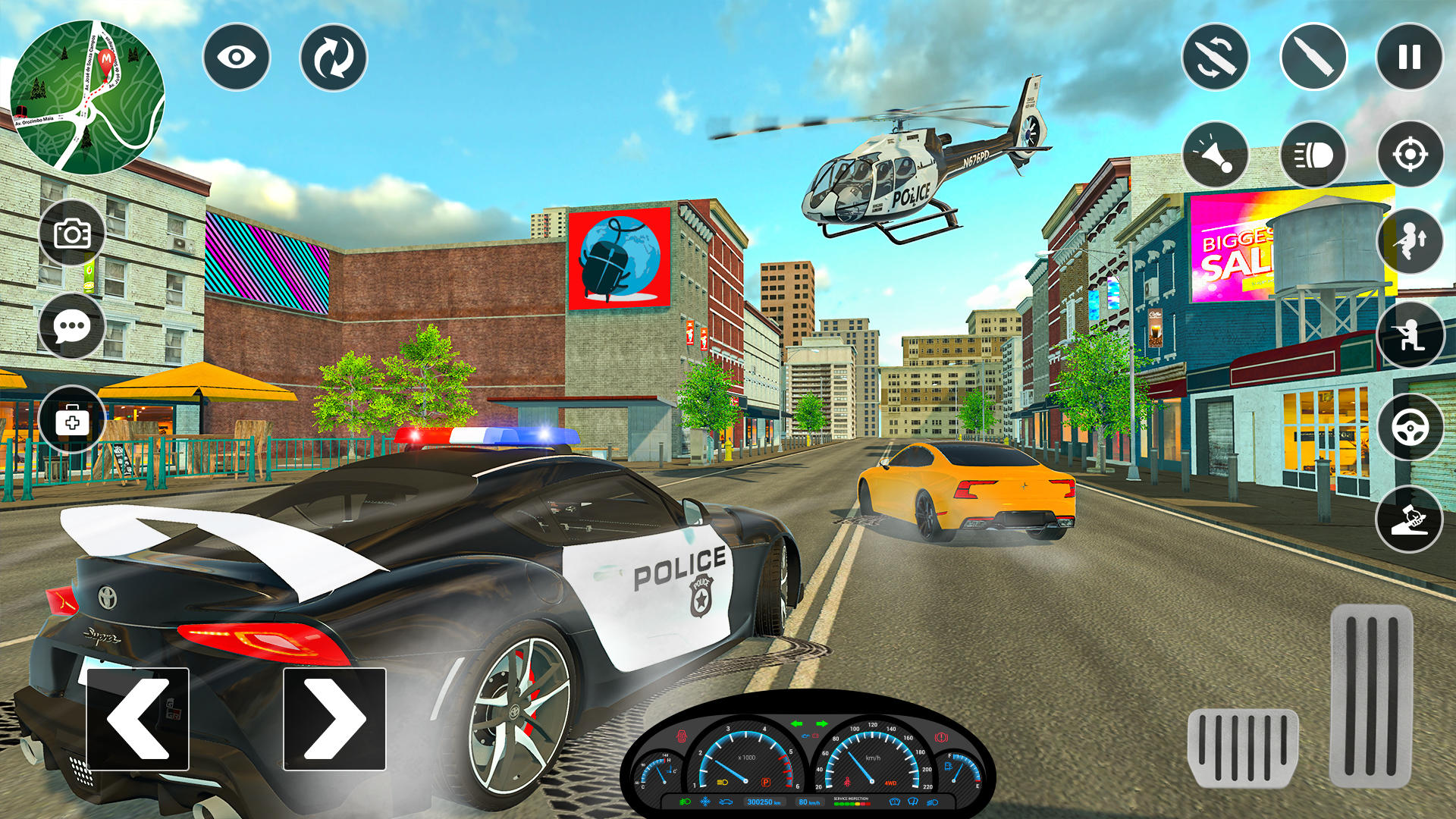 Police Chase Games: Crime City Game Screenshot