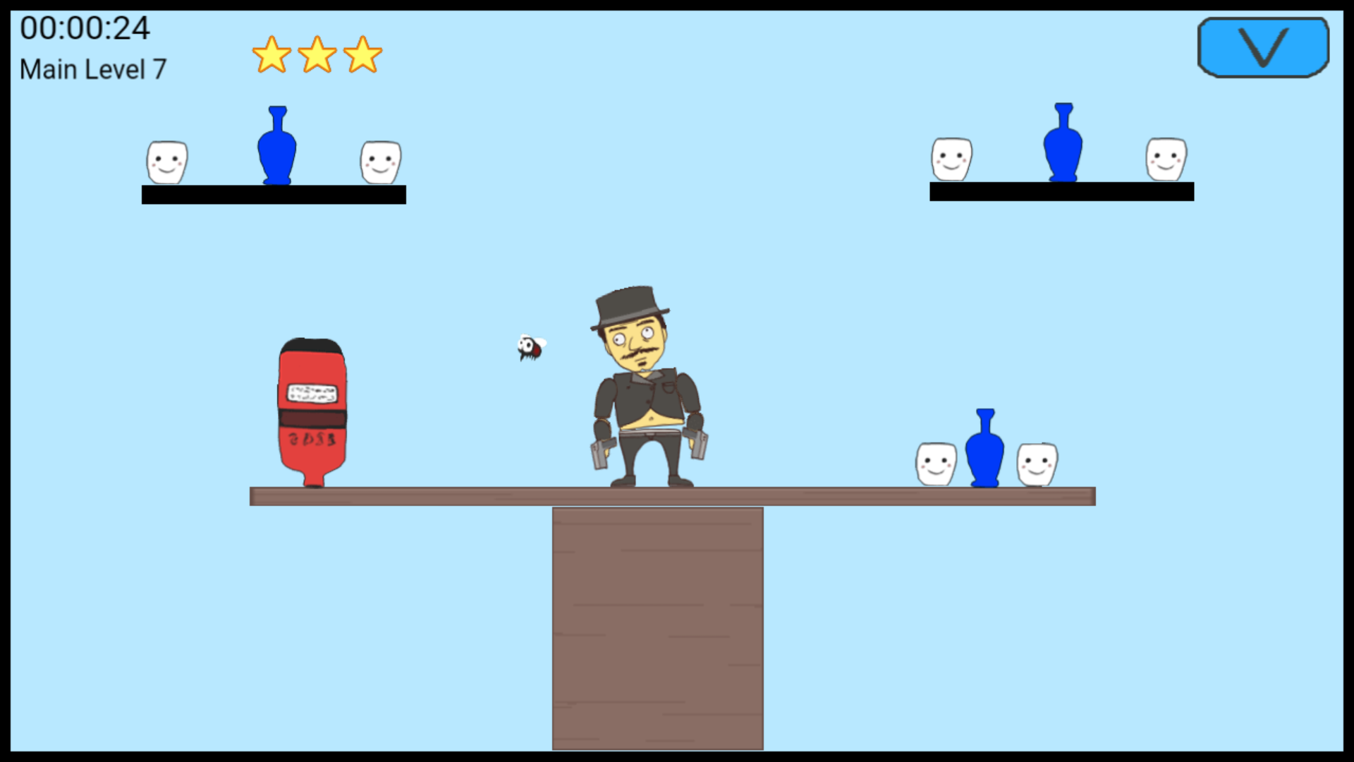 Wacky Bullets Game Screenshot