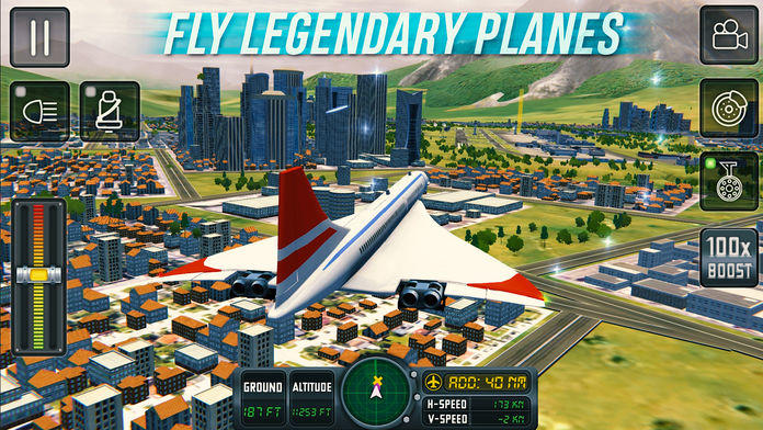 Screenshot 1 of จำลองการบิน 18 