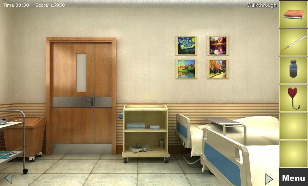 Imprisoning Ward Escape 게임 스크린 샷