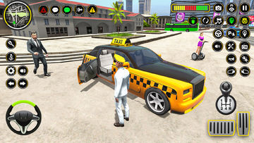 Taxi simulator: Taxi Games 3D Game Screenshot