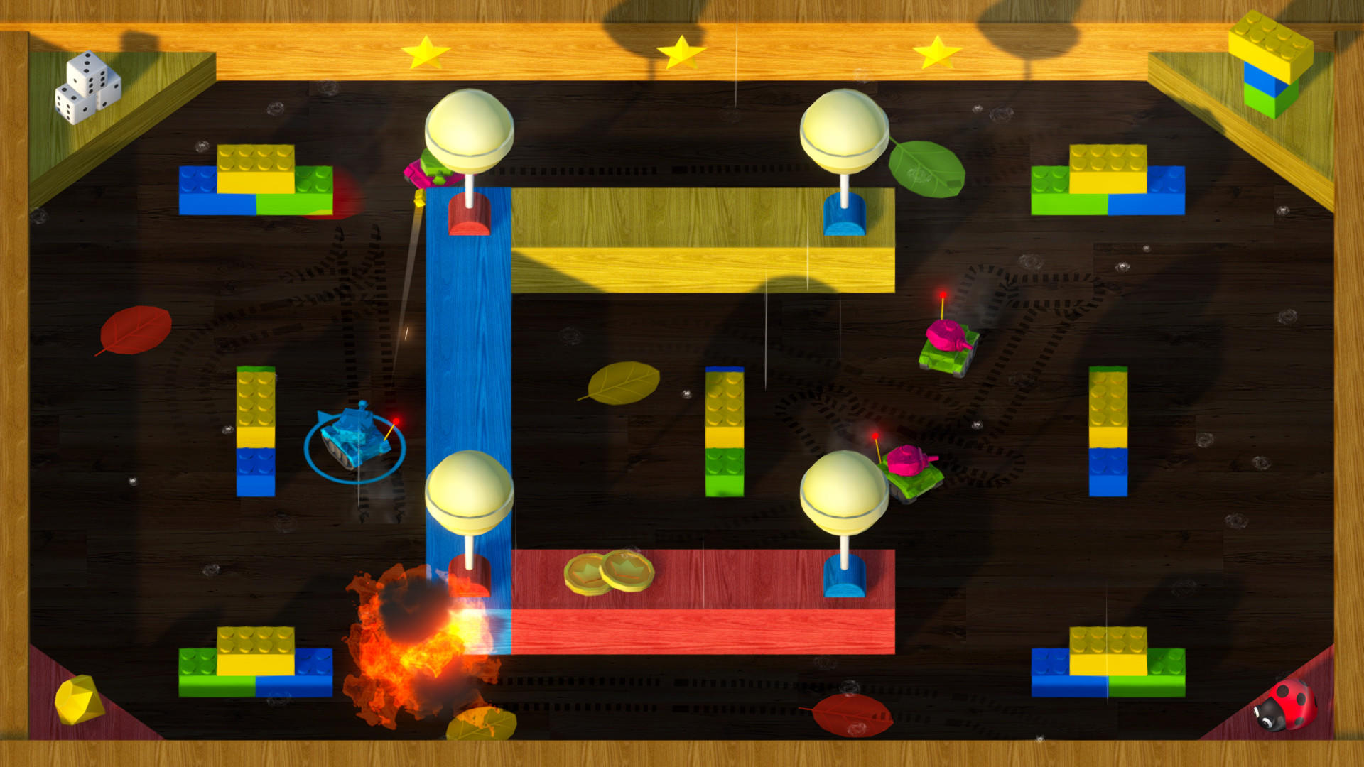 Attack of the Toy Tanks screenshot game