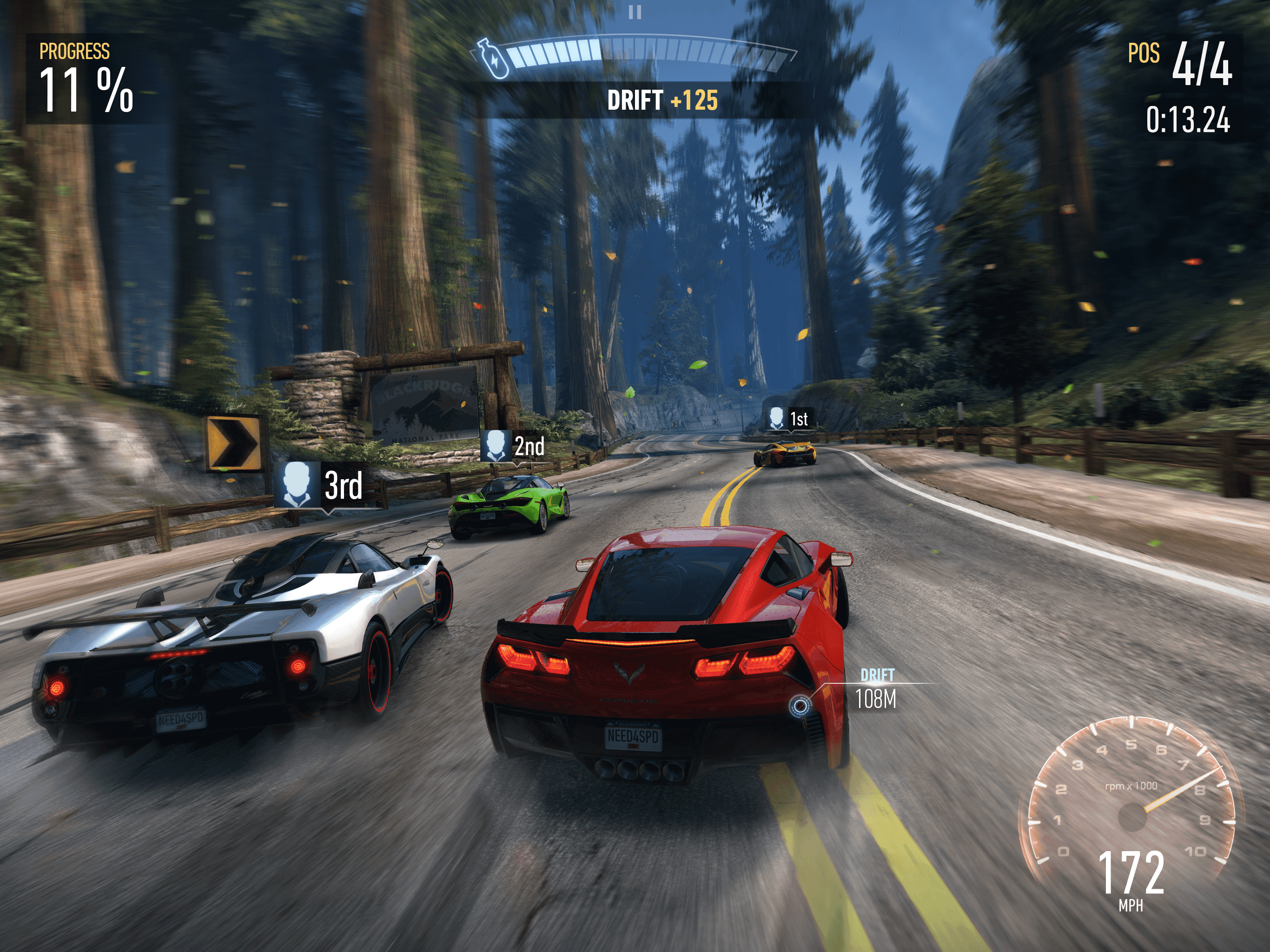 《Need for Speed：飆車無限》競速 遊戲截圖