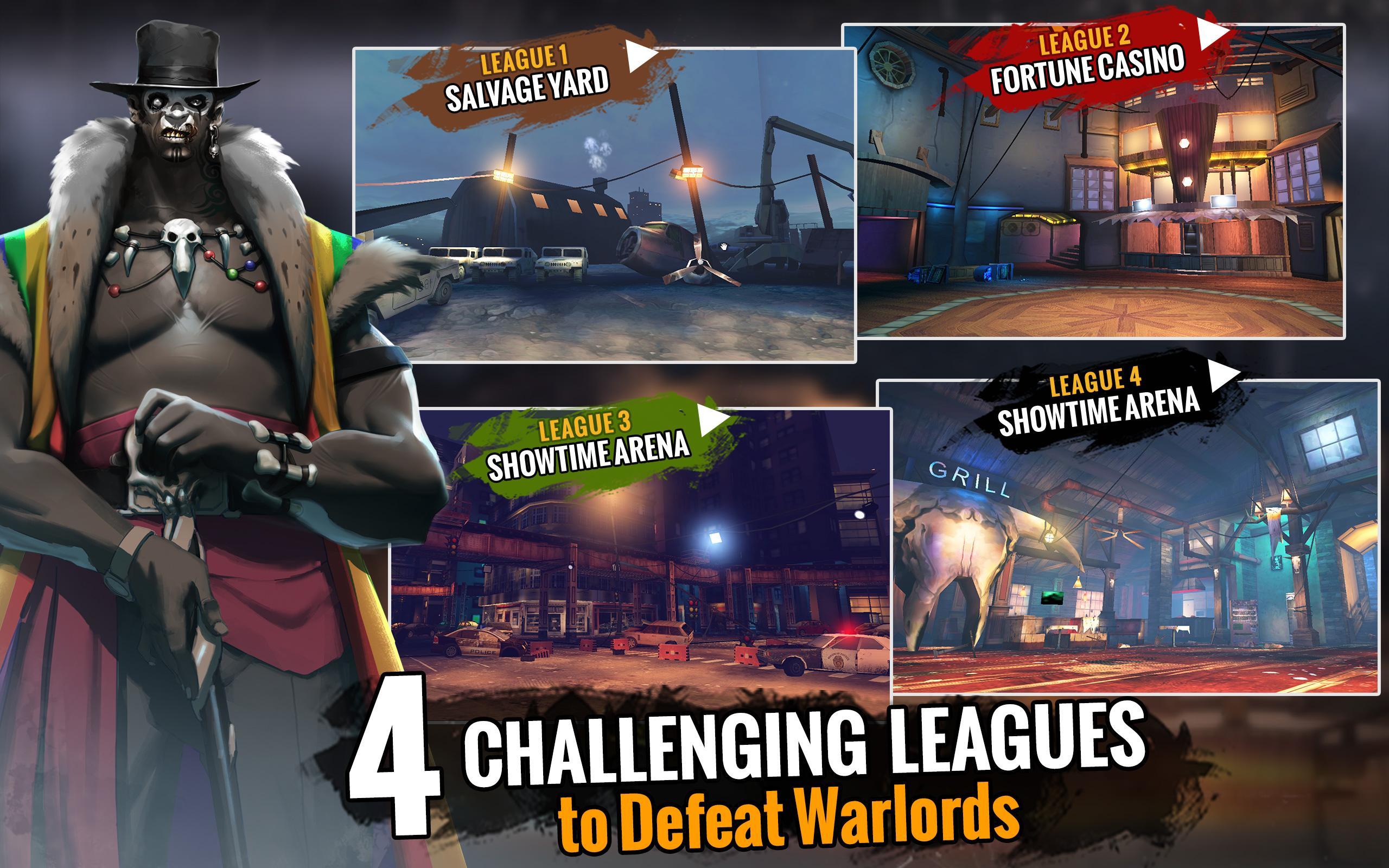 Zombie Ultimate Fighting Champ Game Screenshot