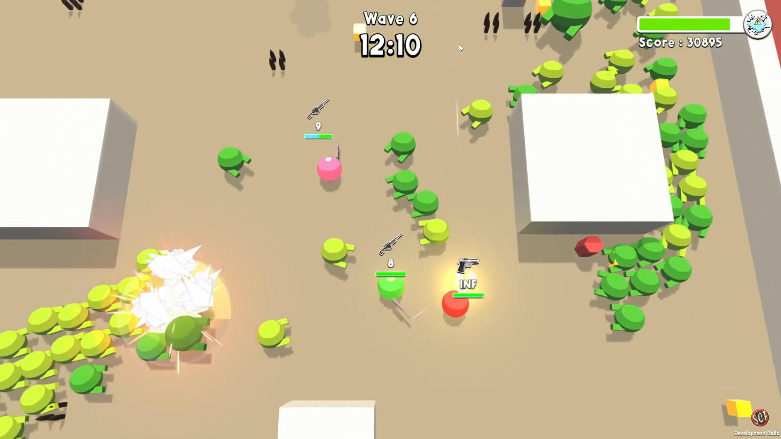 Around Us : Zombie Shooter Game Screenshot