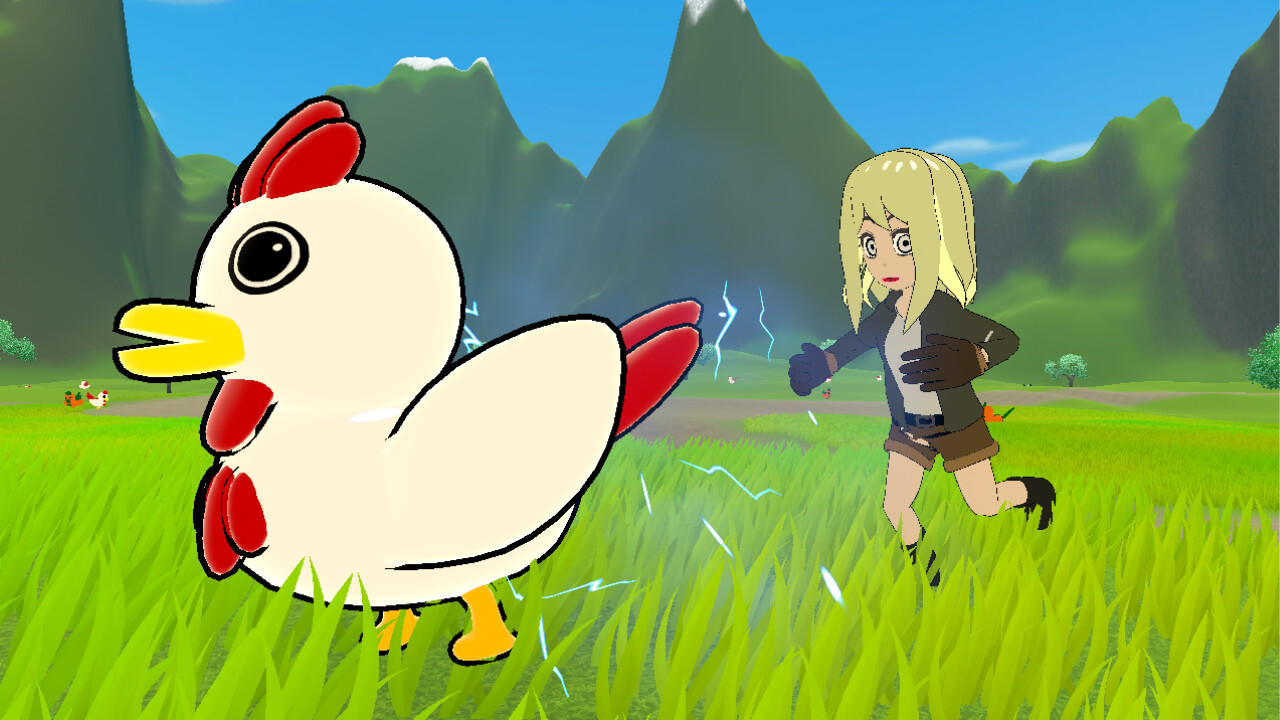 Chickeat Catch Game Screenshot