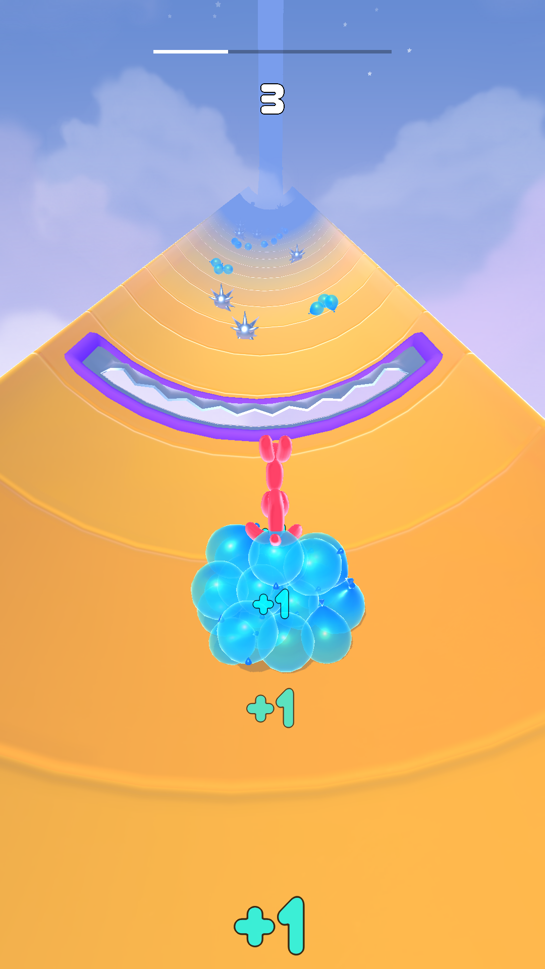 Screenshot of Balloon Pop Runner