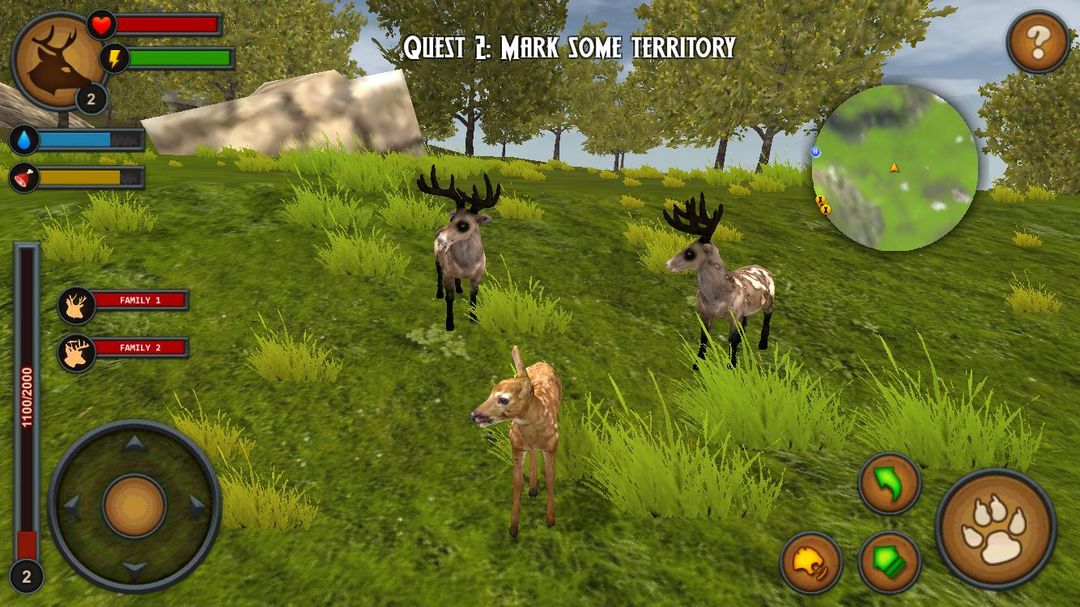 Screenshot of Deer of the Forest