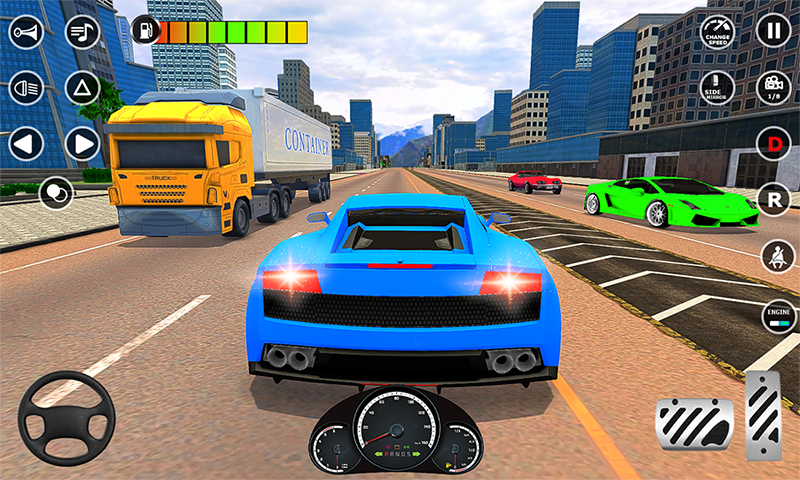 Traffic Driving-Racing Master Game Screenshot