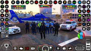 Скриншот игры US Taxi Game-Police Car Game