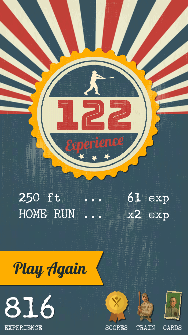 Baseball Smash Field of Dreams Game Screenshot