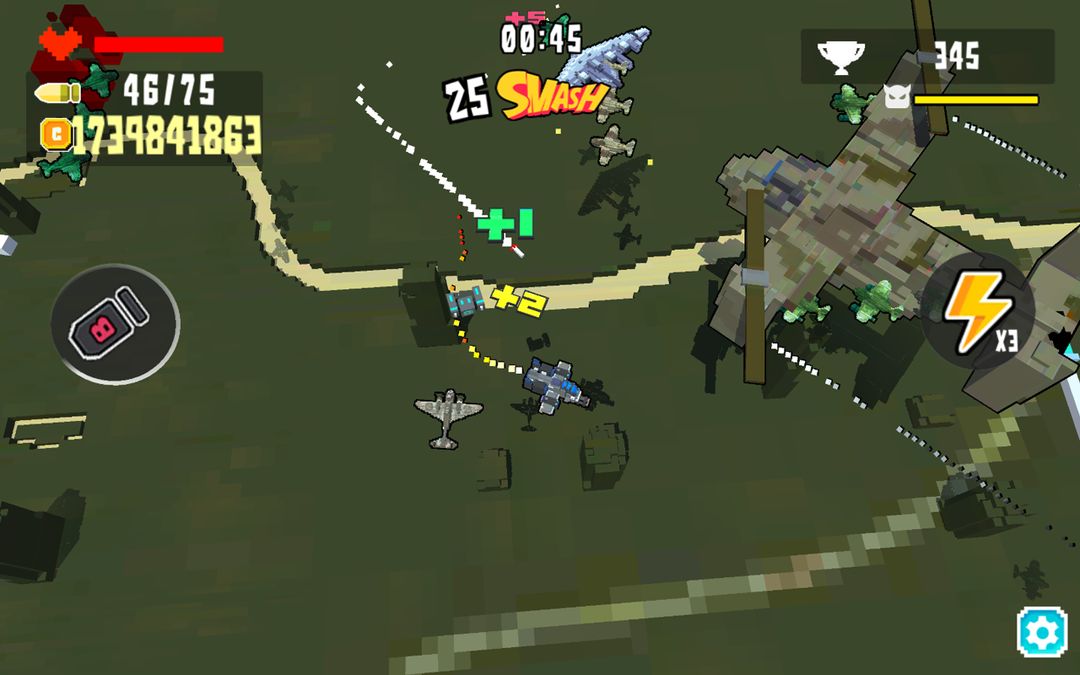Screenshot of Aero Smash -open fire