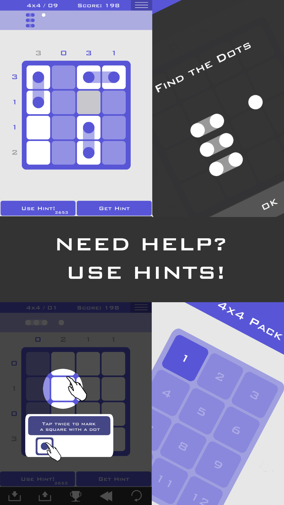 Cuplikan Layar Game Logic Dots