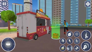 Spider City Battle Fighting 3D Game Screenshot