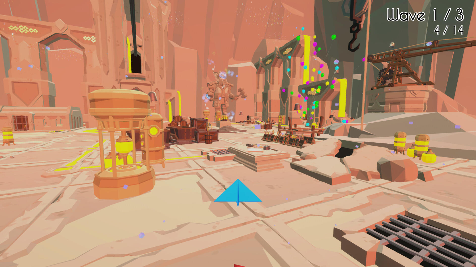 Paper Dash - Las Vegas Game Screenshot