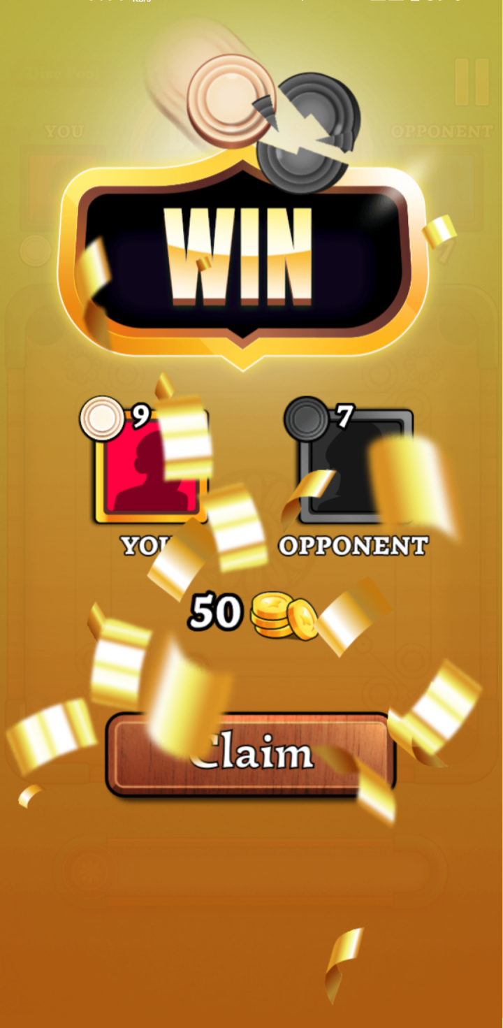 Carrom Clash Royale screenshot game